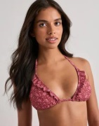 BECKSÖNDERGAARD - Rød - Asflora Bel Frill Bikini Top