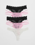 Hunkemöller - Sort - 5-pack Fashion