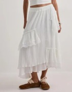 Vero Moda - Hvid - Vmfeline Nw 7/8 Skirt Exp
