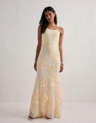 Vero Moda - Gul - Vmquinn Sl Maxi Dress Exp