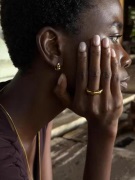 Muli Collection - Guld - Arc Melt Ring