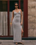 Nelly - Mønstret - Chill Stripe Maxi Dress