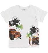 Hust and Claire T-shirt - Ask - Hvid m. Print