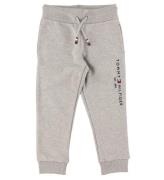 Tommy Hilfiger Sweatpants - Essential - Organic - GrÃ¥meleret