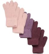 CeLaVi Handsker - Uld/Nylon - 5-pak - Misty Rose