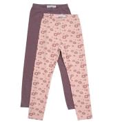 Minymo Leggings - 2-Pak - Misty Rose