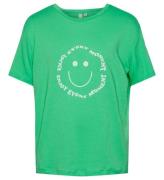 Pieces Kids T-shirt - PkFibbi - Irish Green/Bright White