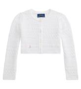 Polo Ralph Lauren Cardigan - Cropped - Strik - Classics I - Hvid