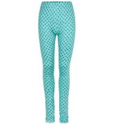 Rosemunde Leggings - Aqua Fated Paisley Print