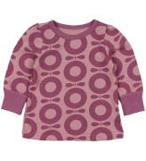 Katvig Classics Bluse - Rosa m. Lilla Ã?bler