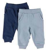 Minymo Sweatpants - 2-pak - New Navy