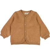 Wheat Cardigan - Uldfleece - Clay Melange