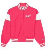 Champion Fashion Bomberjakke - Pink m. Hvid