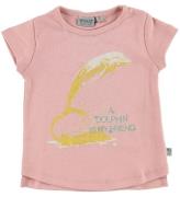 Wheat T-shirt - Mellow Rose m. Delfin