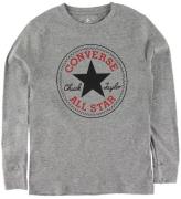 Converse Bluse - GrÃ¥meleret m. Logo