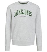 Jack & Jones Sweatshirt - JjeJosh - Noos - White Melange