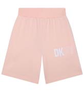 DKNY Sweatshorts - Rosa m. Hvid