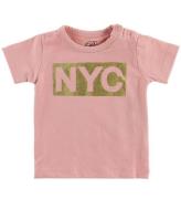 Petit by Sofie Schnoor T-shirt - NYC - Rosa m. NYC