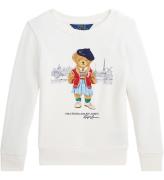 Polo Ralph Lauren Sweatshirt - Deckwash White m. Bamse