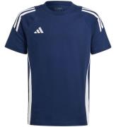 adidas Performance T-shirt - Trio24 SWTEEY - BlÃ¥/Hvid