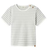 Lil' Atelier T-shirt - NmmJonas - Oyster Mushroom m. Struktur