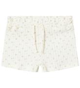 Lil' Atelier Shorts - NmfHulla - Coconut Milk m. Blomster