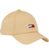 Tommy Hilfiger Kasket - Elongated Flag - Gentle Gold