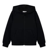 Name It Cardigan m. HÃ¦tte - NkfLosina - Black