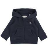 GANT Cardigan - Shield - Evening Blue