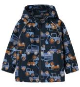 Name It Softshelljakke m. Fleece - NmmAlfa08 - Dark Sapphire m.