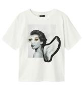 LMTD T-shirt - NlfNora - White Alyssum