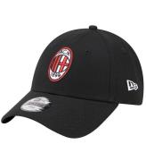 New Era Kasket - 9Forty - A.C. Milan - Sort m. Logo