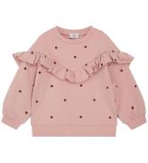 Hust and Claire Sweatshirt - Sicilia - Dusty Rose m. Prikker