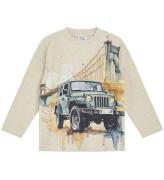 Hust and Claire Bluse - Anton - Wheat Melange m. Jeep