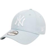 New Era Kasket - 9Forty - New York Yankees - Pastel BlÃ¥/Hvid