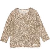 MarMar Bluse - Viskose - Forest Brown Leo