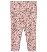 Wheat Leggings - Jules - Pale Rose Flowers