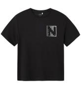 Name It T-shirt - NkmVilogo - Black/NMT Boy