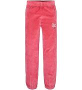 Tommy Hilfiger Velourbukser - Script - Heritage Pink