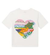 Stella McCartney Kids T-shirt - Ivory m. Hjerte