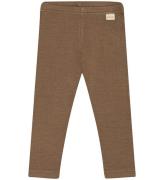 Petit Piao Leggings - Rib - Modal - Chocolate Brown