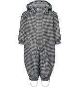 MarMar Regndragt m. Fleece - PU - Orion - Espresso Check