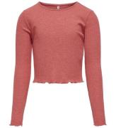 Kids Only Bluse - KogNella - Mineral Red