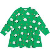 Stella McCartney Kids Kjole - GrÃ¸n m. FÃ¥r