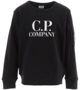 C.P. Company Sweatshirt - Sort m. Hvid