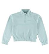 Vans Sweatshirt - Half Zip Mock - Gray Mist