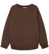 Name It Sweatshirt - NkmOhans - Chocolate Martini