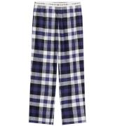 Tommy Hilfiger Natbukser - Flannel - Heritage Check Midi Blue In