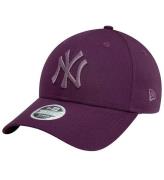 New Era Kasket - 9Forty - New York Yankees - Metallic - Lilla