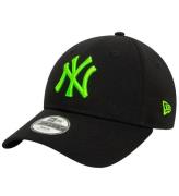 New Era Kasket - 9Forty - New York Yankees - Neon - Sort/GrÃ¸n